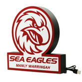 Manly Warringah Sea Eagles NRL Light Box - The 3D Print Smiths